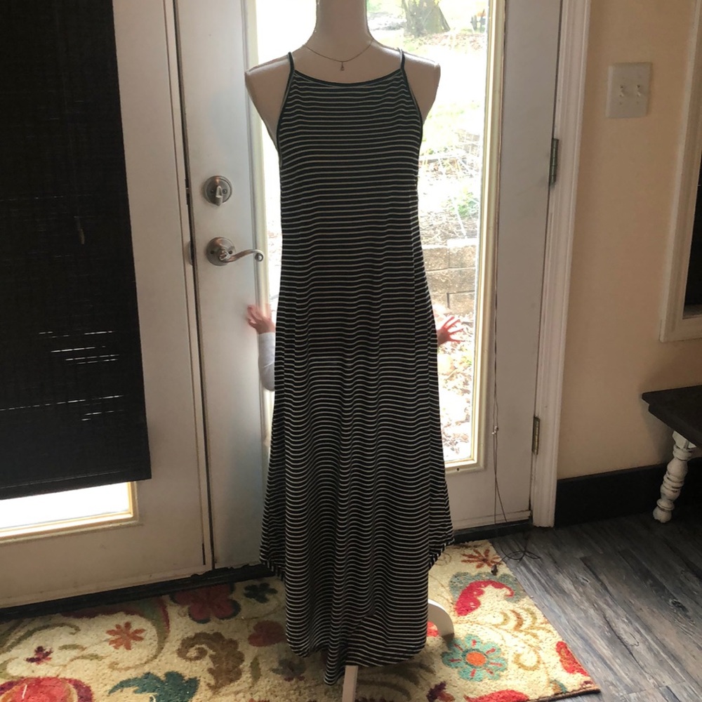 Striped Maxi Dress